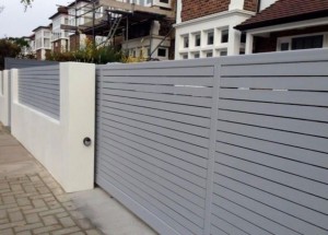 Traditional fencing Alu slats hollow 143×13,solid 67×15 96×11 112×9.5  for exterior decoration