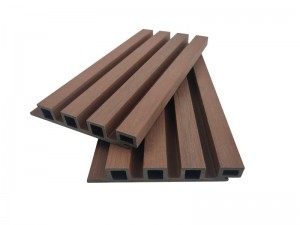 Hot sale Wpc wall cladding hollow 4 square hole...