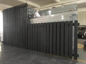 Traditional fencing Alu slats hollow 143×13,solid 67×15 96×11 112×9.5  for exterior decoration